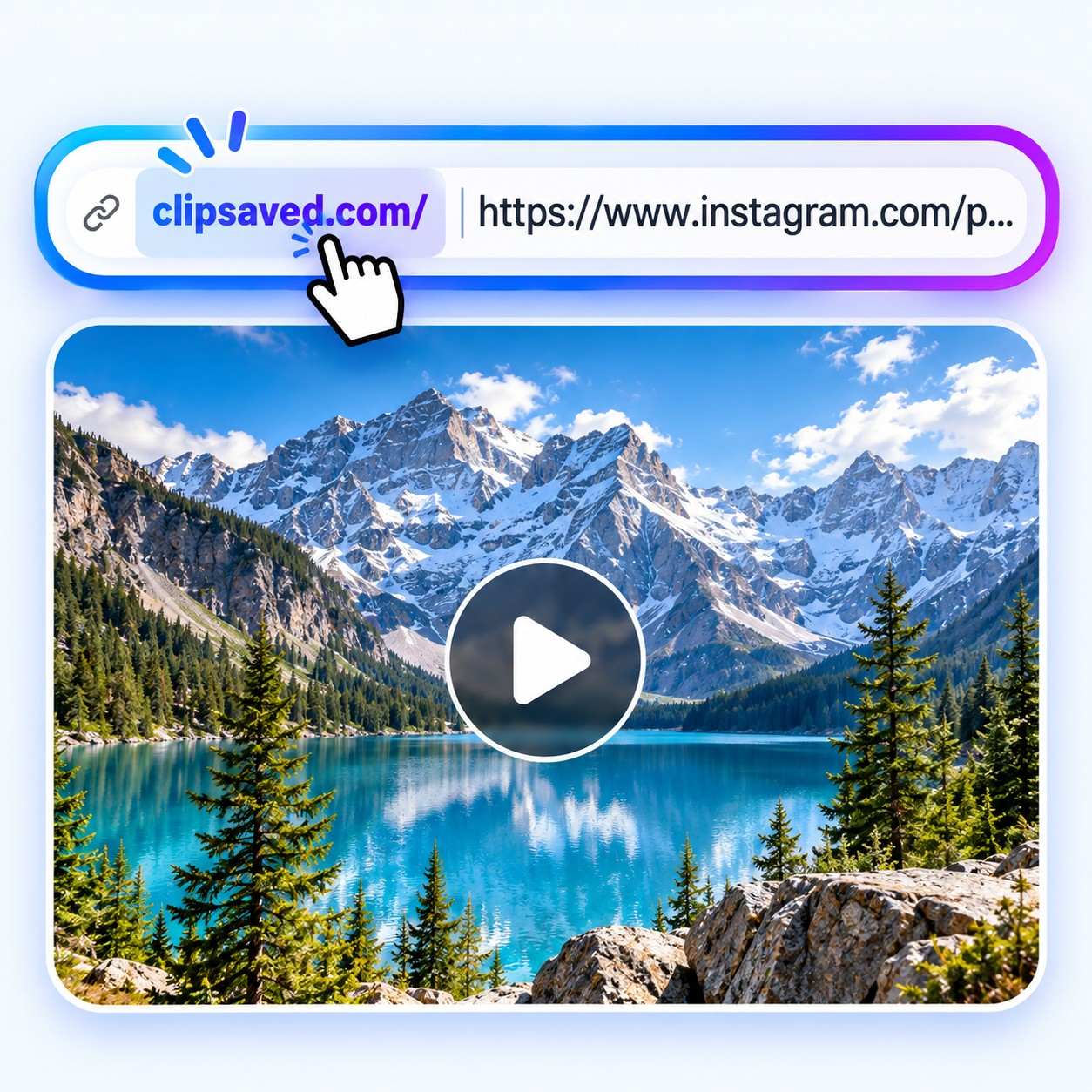 Descargador de videos de Instagram