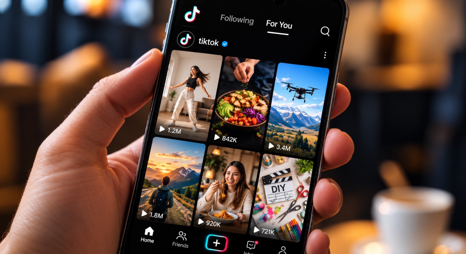 Descargador de contenido de TikTok