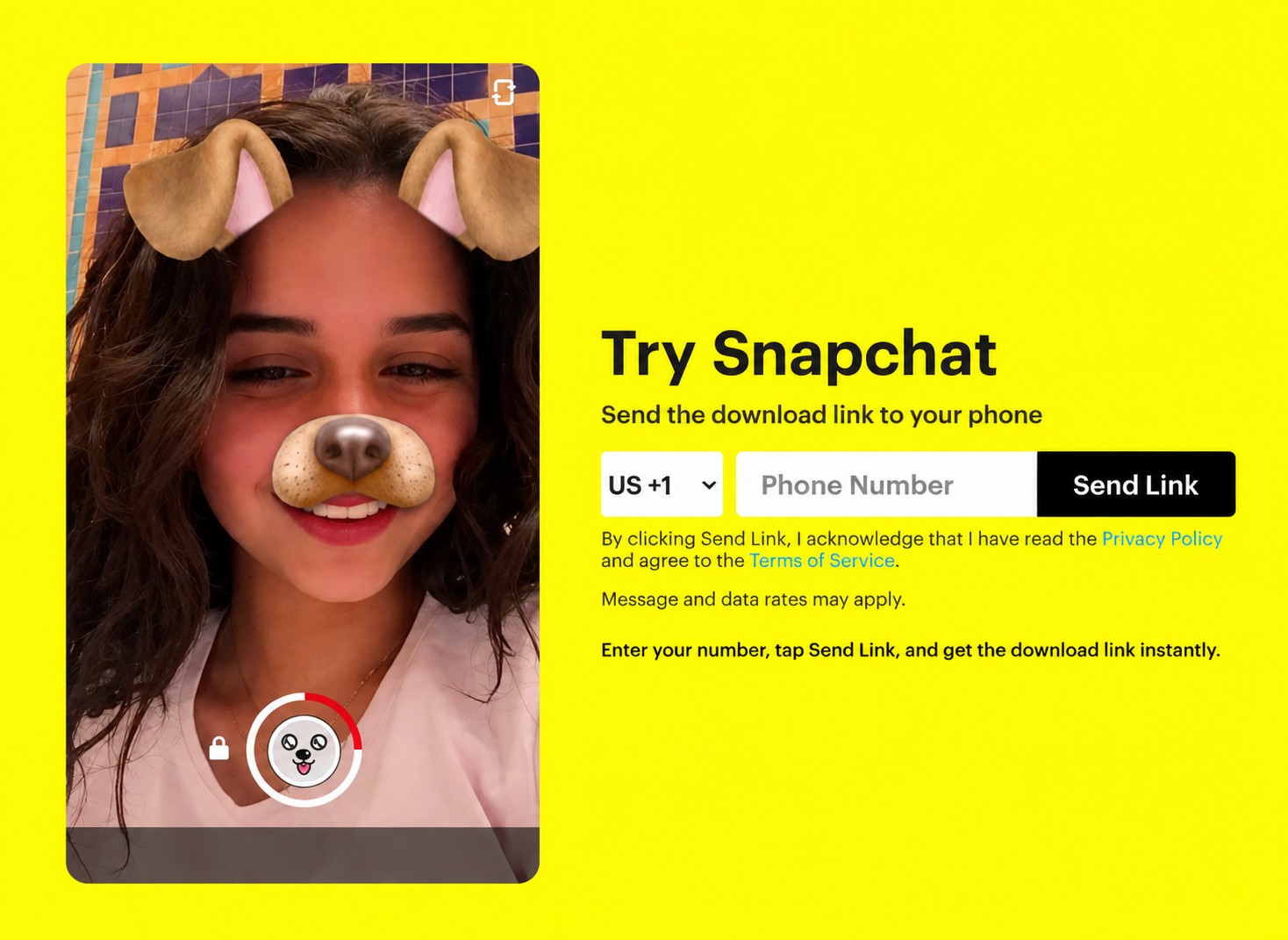 Snapchat: Comprueba enlaces públicos de Spotlight, Stories, videos o imágenes cuando estén disponibles.